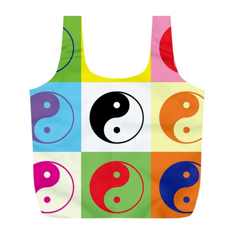 Ying Yang   Reusable Bag (L) from ArtsNow.com Back