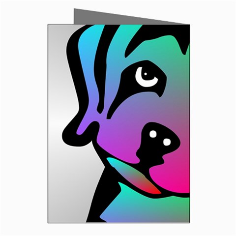 Dog Greeting Card (8 Pack) from ArtsNow.com Right