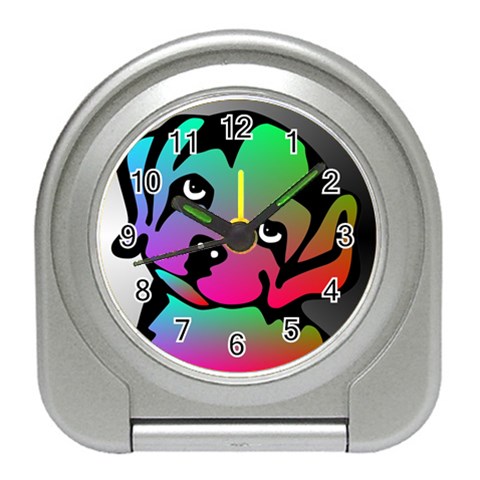 Dog Desk Alarm Clock from ArtsNow.com Front