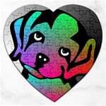 Dog Jigsaw Puzzle (Heart)