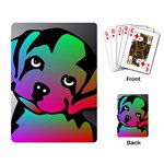 Dog Playing Cards Single Design