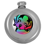 Dog Hip Flask (Round)