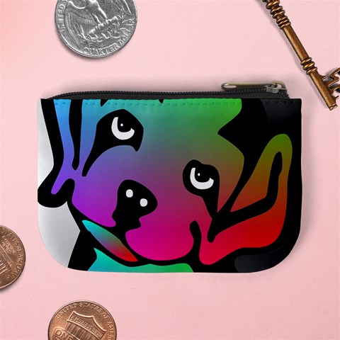 Dog Coin Change Purse from ArtsNow.com Back