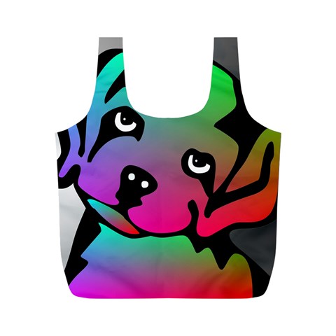 Dog Reusable Bag (M) from ArtsNow.com Back