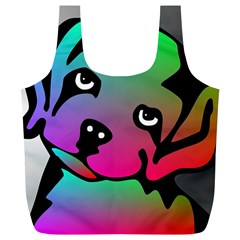 Dog Reusable Bag (XL) from ArtsNow.com Front