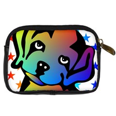 Dog Digital Camera Leather Case from ArtsNow.com Back