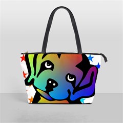 Dog Large Shoulder Bag from ArtsNow.com Front