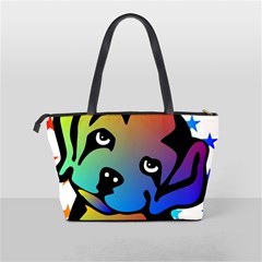 Dog Large Shoulder Bag from ArtsNow.com Back