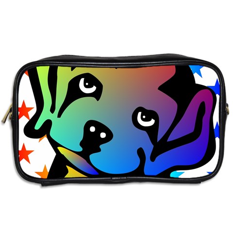 Dog Travel Toiletry Bag (Two Sides) from ArtsNow.com Back