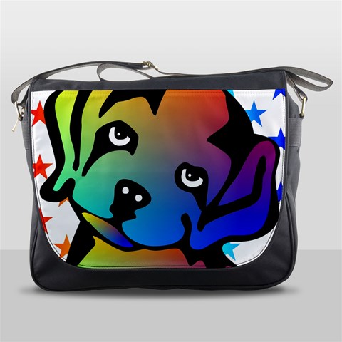 Dog Messenger Bag from ArtsNow.com Front