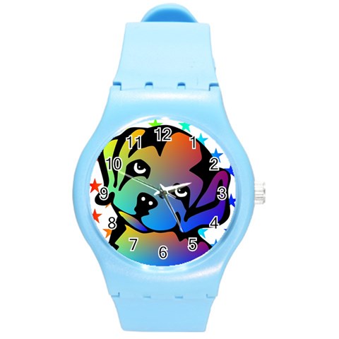 Dog Plastic Sport Watch (Medium) from ArtsNow.com Front