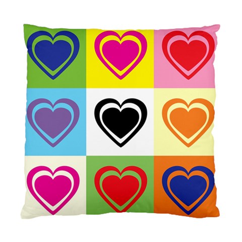 Hearts Cushion Case (Two Sided)  from ArtsNow.com Back