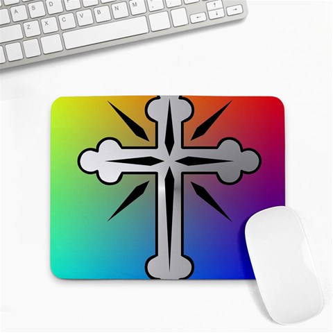 Cross Small Mouse Pad (Rectangle) from ArtsNow.com Front