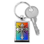 Cross Key Chain (Rectangle)