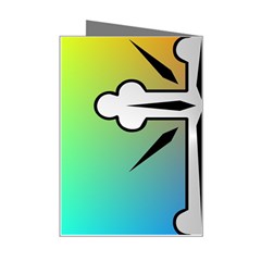 Cross Mini Greeting Card from ArtsNow.com Right