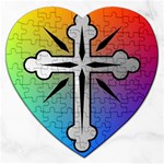 Cross Jigsaw Puzzle (Heart)