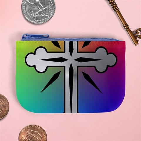 Cross Coin Change Purse from ArtsNow.com Front