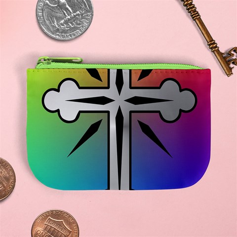 Cross Coin Change Purse from ArtsNow.com Front