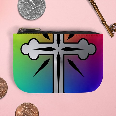 Cross Coin Change Purse from ArtsNow.com Front