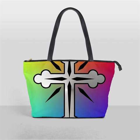 Cross Large Shoulder Bag from ArtsNow.com Front