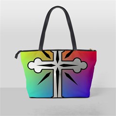 Cross Large Shoulder Bag from ArtsNow.com Back