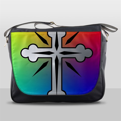 Cross Messenger Bag from ArtsNow.com Front