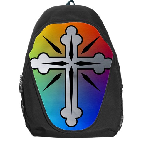 Cross Backpack Bag from ArtsNow.com Front