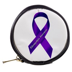 Fibro Awareness Ribbon Mini Makeup Case from ArtsNow.com Back