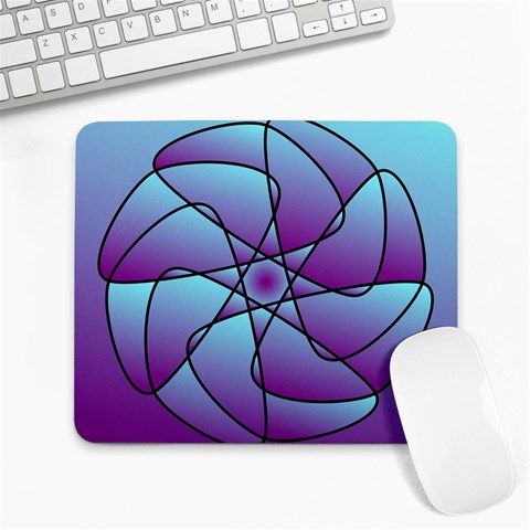 Pattern Large Mouse Pad (Rectangle) from ArtsNow.com Front