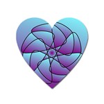 Pattern Magnet (Heart)