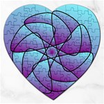 Pattern Jigsaw Puzzle (Heart)