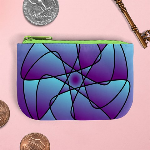 Pattern Coin Change Purse from ArtsNow.com Front