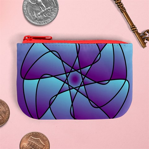 Pattern Coin Change Purse from ArtsNow.com Front