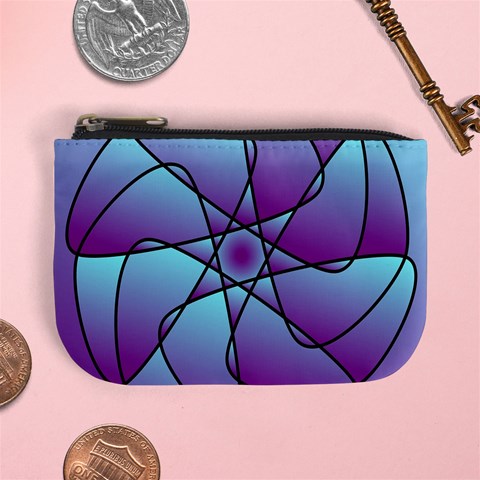 Pattern Coin Change Purse from ArtsNow.com Front