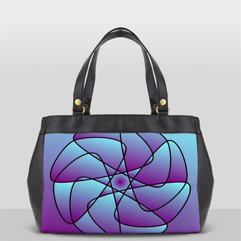 Pattern Oversize Office Handbag (Two Sides) from ArtsNow.com Back