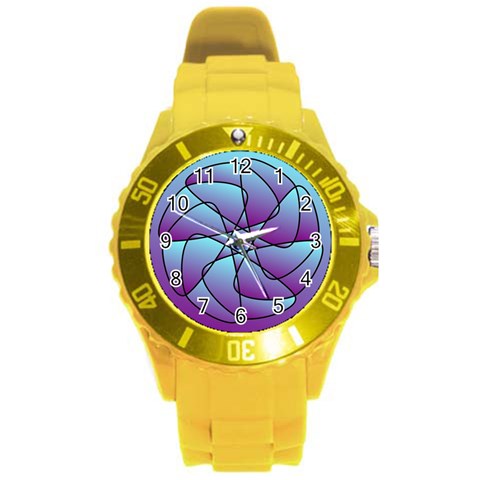 Pattern Plastic Sport Watch (Large) from ArtsNow.com Front