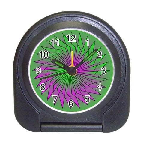 Pattern Desk Alarm Clock from ArtsNow.com Front