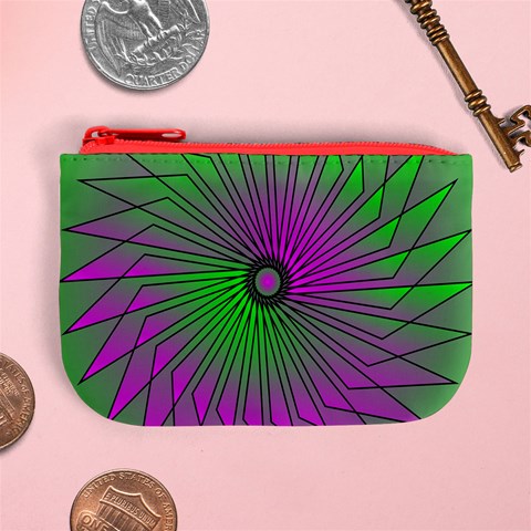 Pattern Coin Change Purse from ArtsNow.com Front