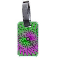 Pattern Luggage Tag (Two Sides) from ArtsNow.com Back