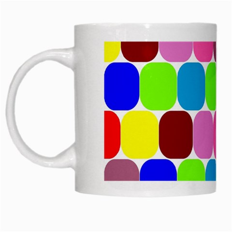 Color White Coffee Mug from ArtsNow.com Left