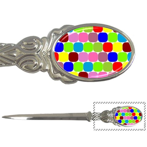 Color Letter Opener from ArtsNow.com Front