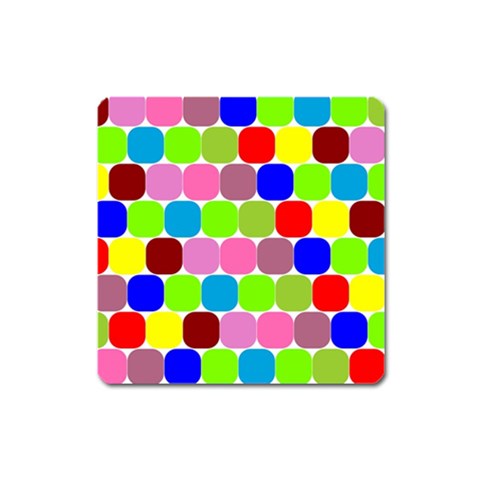 Color Magnet (Square) from ArtsNow.com Front