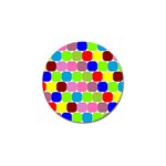 Color Golf Ball Marker 10 Pack