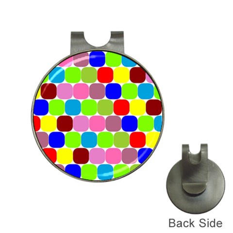 Color Hat Clip with Golf Ball Marker from ArtsNow.com Front