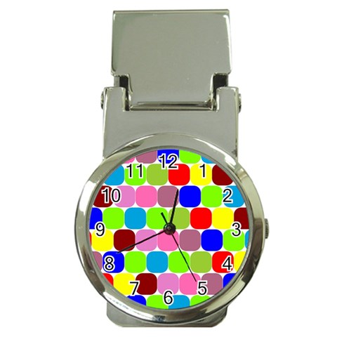 Color Money Clip with Watch from ArtsNow.com Front