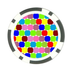 Color Poker Chip from ArtsNow.com Front