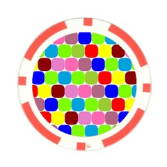 Color Poker Chip from ArtsNow.com Front