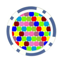 Color Poker Chip from ArtsNow.com Front