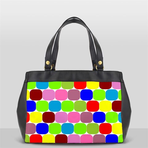 Color Oversize Office Handbag (Two Sides) from ArtsNow.com Front