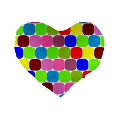 Color 16  Premium Heart Shape Cushion  from ArtsNow.com Front